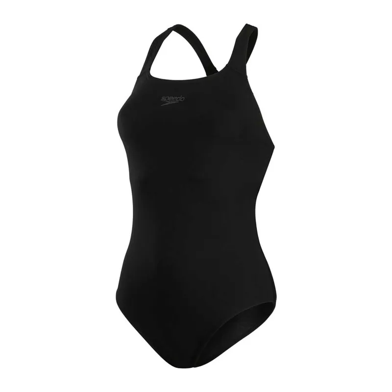 Speedo Women's ECO Endurance+ Kickback Swimsuit Black